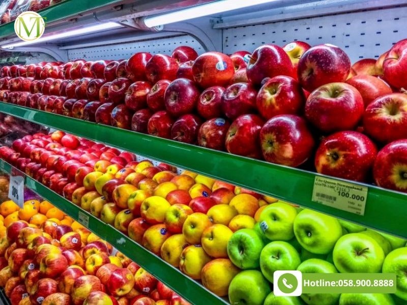 Điểm khác biệt giữa trái cây nhập khẩu và trái cây nội địa