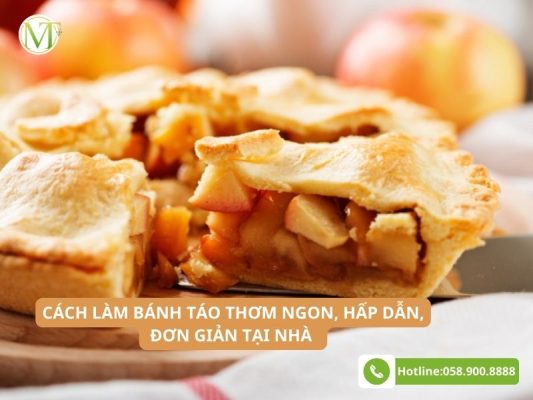 Cách làm bánh táo thơm ngon, hấp dẫn