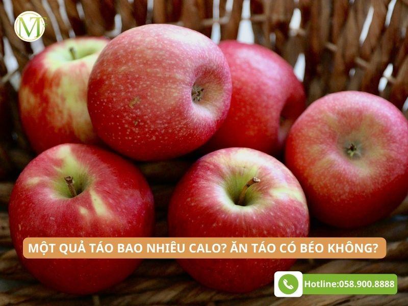 [GIẢI ĐÁP] Một quả táo bao nhiêu calo Ăn táo có béo không