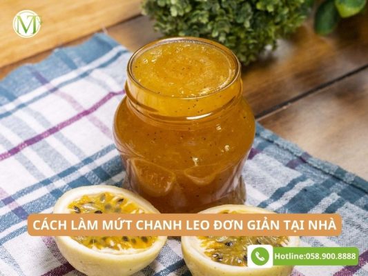 Cách làm mứt chanh leo