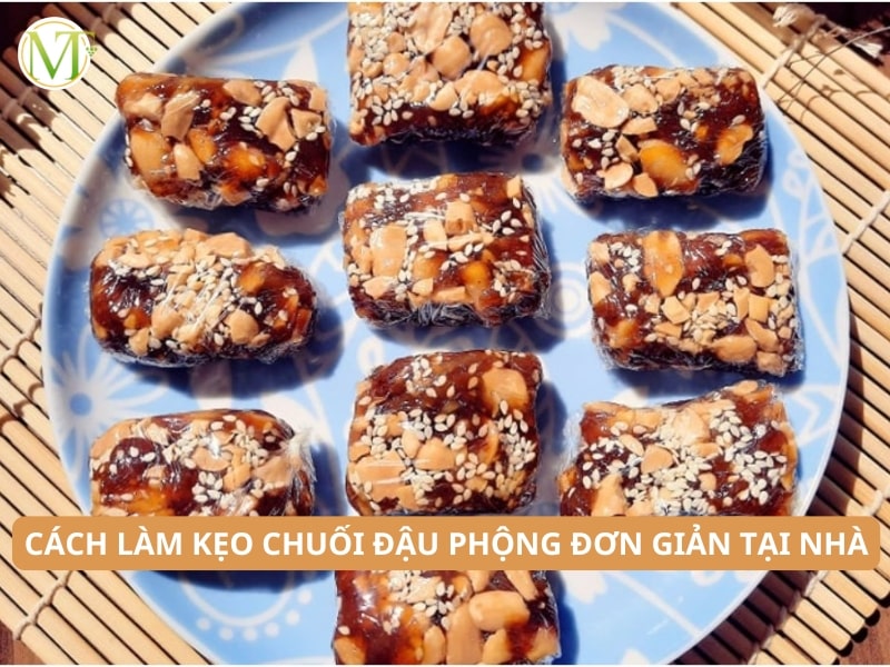 Cách làm kẹo chuối đậu phộng